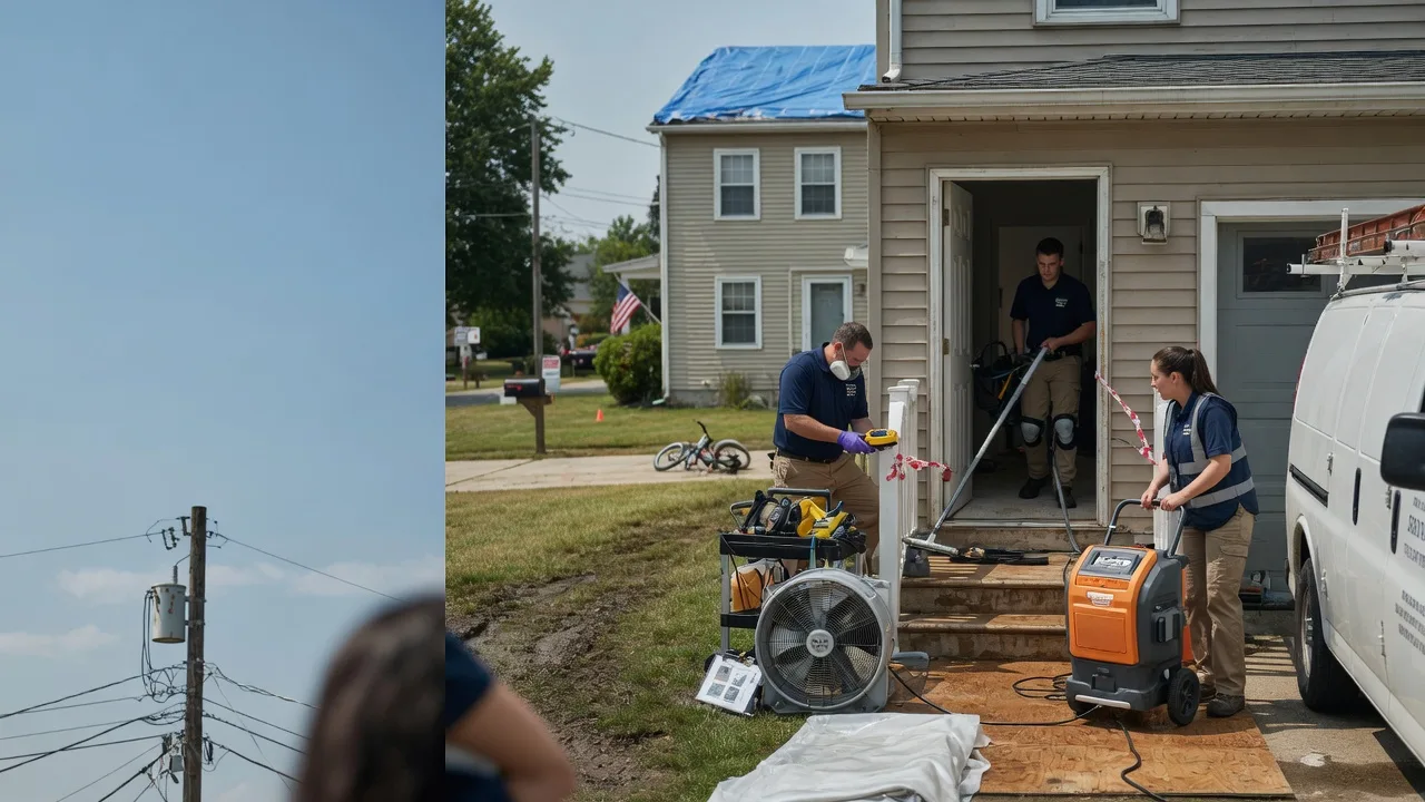 Water Damage Repair in Hampshire, IL near me